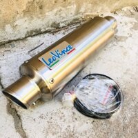 CL LON LEOVINCE INOX BẠC FULL PASS TREO PÔ VÀ LÒ XO