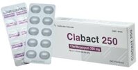 Clabact Clarithromycin 250mg DHG Hậu Giang (H/20v)