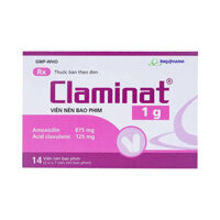 Claminat 1g điều trị nhiễm khuẩn
