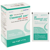 Claminat 250/31.25 điều trị nhiễm khuẩn