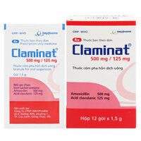 Claminat 500mg/125mg điều trị trong thời gian ngắn các trường hợp nhiễm khuẩn