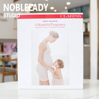 Clarins Bộ ba miếng chăm sóc cơ thể Clarins Pregnancy Tattoo Body Care serum ahc vàng