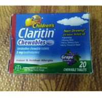 Claritin 24 Hour, Non Drows 60 Viên chống dị ứng  Hàng Mỹ 🇺🇸