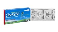 Clarityne 10mg giảm các triệu chứng viêm mũi dị ứng, mề đay (1 vỉ x 10 viên)
