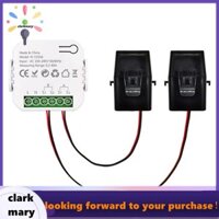 [Clarkary] Đồng hồ đo năng lượng thông minh Tuya Tiêu thụ điện năng Màn hình công suất hai chiều 0,2-80A Hỗ trợ điều khiển ứng dụng