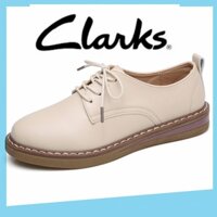 Clarks giày nữ Clarins Giày Lười Đế Bằng Phong Cách Hàn Quốc Có size Lớn 40 Cho Nữ