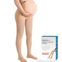(CLASS 1) Quần tất phòng ngừa suy giãn tĩnh mạch, vớ y khoa kín chân cho bà bầu Beame BM-QC4