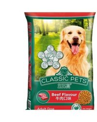 Classic Pets thức ăn chó trưởng thành hương vị thịt bò [400 g]