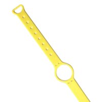 Classic Silicone Bracelet Band, Silicone Sports Watch Wristband Strap Replacement Bracelet Strap for MISFIT SHINE2 - yellow