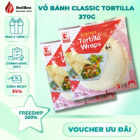 [CLASSIC] Vỏ Bánh Tortilla Wraps Mais – Túi 370g