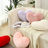 Classy Gối ôm, gối đệm sofa hình trái tim lãng mạn tình yêu, valentine, ghế sofa, trang trí nhà cửa siêu êm mịn B1824