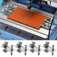 Cle T-Track 4x Giữ Kẹp Báo Chí Tấm Phù Hợp Cho 3018 Series CNC Router Máy M6