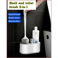 Cleaning Brush Easy Installation Hovering Design Sanitary Brush Built for Storage New Flexible