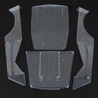 Clear Car Shell For PRC 1/18 Crawler QX-4 Remote Control RC Car Parts