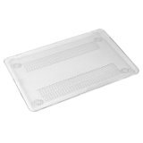 Clear Crystal Ultra Slim Plastic Hard Case Guard Soft-Touch Cover Shell for Mac Air 11.6 inch - intl