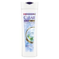 Clear Dầu Gội Clear Mát Lạnh Bạc Hà Sạch Gàu Nuôi Dưỡng Da Đầu 340g (333ml)