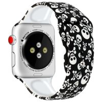 【clearance sale】Pattern Printing Wrist Bracelet Strap for Apple Watch Series 4 44mm / Watch Series 3 42mm / Watch Series 2 42mm / Watch Series 1 42mm