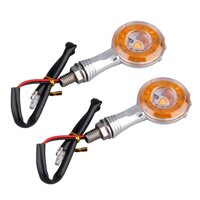 【Clearance】1 Pair High quality Waterproof Amber L*ght Universal 10LED Motorcycle Turn Signal Indicators L*ghts/lamp #HA10227