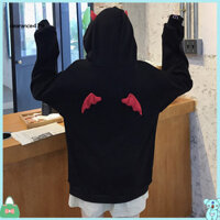 Clearance479 Nam Ấm Áo Khoác Áo Khoác Nữ Gothic Áo Khoác Nữ Có Sừng Quỷ Và Cánh Dạo Phố Thời Trang Cho Người Mua Đông Nam Á