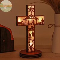 Clearlove Gỗ Christian Biểu Tượng Trang Trí Chữ Thập Nhà Gỗ Khắc Thủ Công Đồ Trang Trí Đồ Trang Trí Nhà Thờ Đồ Dùng Kitô Giáo Thánh Giá Gỗ Chúa Giêsu VN