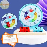 Clearlove Trẻ Em Montessori Đồng Hồ Đồ Chơi Giáo Dục Giờ Phút Thứ Hai Nhận Thức Đồng Hồ Mô Hình Hỗ Trợ Giảng Thời Gian Học Tập Cho Mẫu Giáo VN