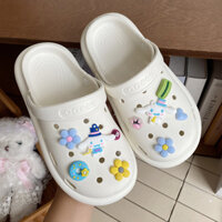 Clemine  Dép Mới Thời Trang Nữ Dép Hàn Quốc EVA Giày Hang Động Thoải Mái Mặc Chống Trơn Trượt Và Chống Mài Mòn Dép Đi Bên Ngoài