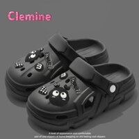 Clemine  Giày dép nữ mới dày thời trang hàn quốc dép mang dép hoạt hình mát mẻ