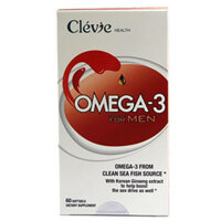 Clevie Omega-3 For Men, hỗ trợ nâng cao khả năng sinh lý cho nam giới