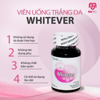 Clevie Whitever-Viên uống trắng da Clevie Whitever Hộp 30 viên