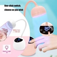 Cli UVS Đèn Móng Tay Cổ Ngỗng UVS Ánh Sáng Cho Gel Móng Tay Đèn Flash Ba Lan Chữa Đèn LED Móng Tay