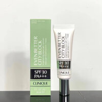 Clinique Even Better City Block Brightening Aqua Gel + Kem lót chống ô nhiễm SPF 30 PA + + + 30ml