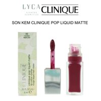 [CLINIQUE] Son Kem Clinique Pop Liquid Matte Lip Candied Apple Pop 6ml