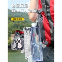 Clip chai nước ngoài trời, clip chai nước giải khát, clip chai nước khoáng, móc nhanh cho ấm, móc mỏ đại bàng, móc carabiner, móc thắt lưng, móc ba lô