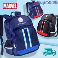 [Clip Shop] Ba Lô Đội Trưởng Mỹ Captain America - MARVEL Chống Gù Loại Cao Cấp Cho Học Sinh Tiểu Học Lớp 1-5