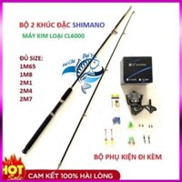 Clip test  6,7kg ae nhé . bộ cần và máy câu cá CL tặng bộ phụ kiện giá rẻ