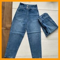 [CLIP THẬT] QUẦN JEAN BAGGY NỮ LƯNG KIỂU SIÊU CAO MS 86 [FREESHIP] hàng loại 1, VẢI DÀY