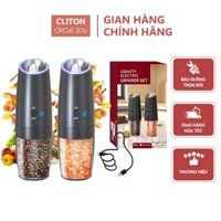 Cliton Máy xay cà phê Tự Động Bằng Điện Máy xay cafe Sạc USB Tiện Máy Xay Hạt Cà Phê + 1 Bàn chải làm sạch Coffee grinder