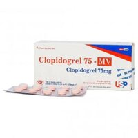 CLOPIDOGREL 75 – MV_USP_Clopidogrel 75mg_Hộp/30V/16_Phòng ngừa cơn nhồi máu cơ tim đột quỵ