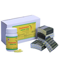 Clorpheniramin maleat 4mg, chỉ định điều trị viêm mũi dị ứng theo mùa