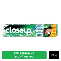 Closeup Kem Đánh Răng Closeup Everfresh Bạc Hà The Mát 230g