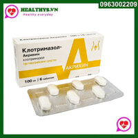Clotrimazole-Akrikhin Viên Đặt Phu Khoa Của Nga