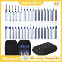 [Cloudsmiles] 36 chiếc Pin Extractor Tool Terminal Ejector Kit Đầu nối dây điện Bộ công cụ loại bỏ Pin