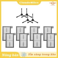 [Cloudsmiles] Phụ tùng thay thế chân không Robot phù hợp cho máy hút bụi Robot dòng Eufy X8 Pro