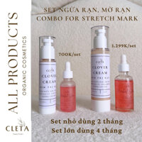 CLOVER CREAM SET (N.G.Ừ.A R-Ạ-N T.R.Ị R-Ạ-N)