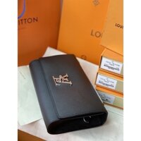 Clutch LV Lockme da thật hàng fullbox nam châm kèm quai sang-phukien.changshouse