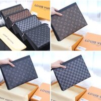 Clutch LV nam/nữ kèm hộp