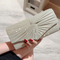 Clutch nữ cầm tay Túi dự tiệc kèm dây đeo sang chảnh LILA CVX20