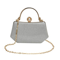 Clutch nữ túi dự tiệc kèm dây đeo khoá trai sang trọng CICI CGC18