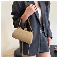 Clutch nữ túi xách dự tiệc thời trang kèm dây đeo chéo cao cấp TINI CSC25