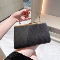 Clutch nữ ví dài cầm tay dự tiệc có quai xách kim tuyến Mim Mim Store CYN27